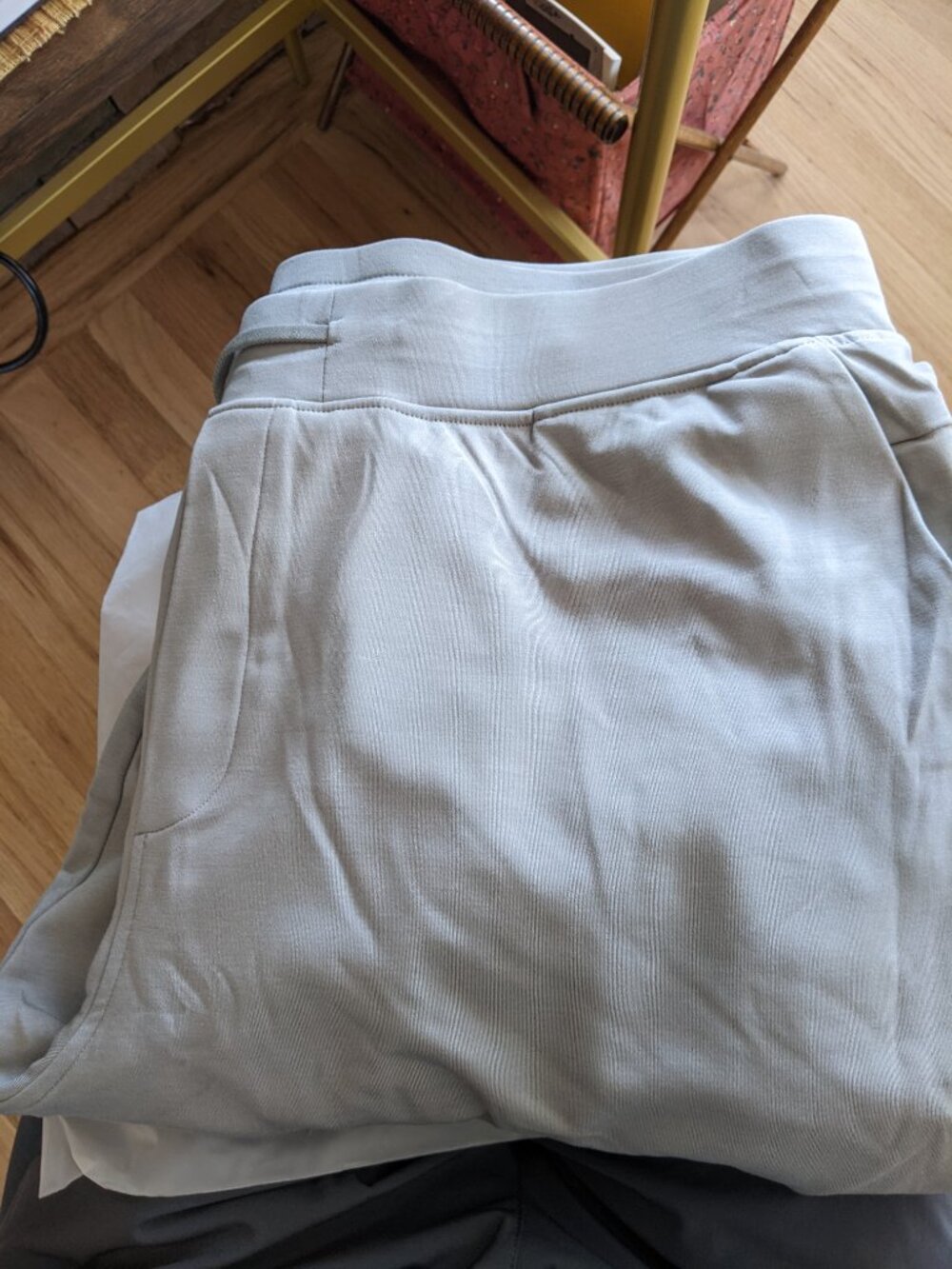NEW Cozy Earth Mens Soft Brushed Bamboo Jogger Pants XL Stone